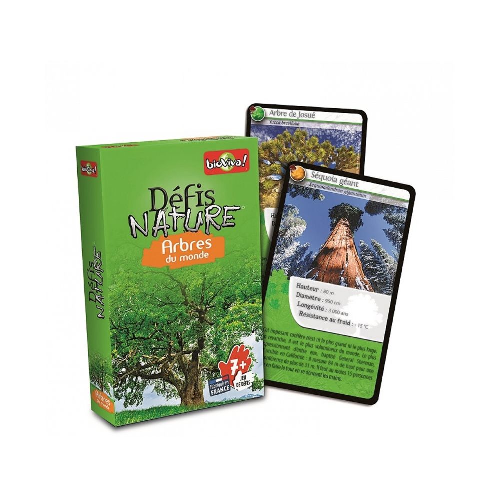 Bioviva - Defis nature - arbres du monde - Jeux de cartes