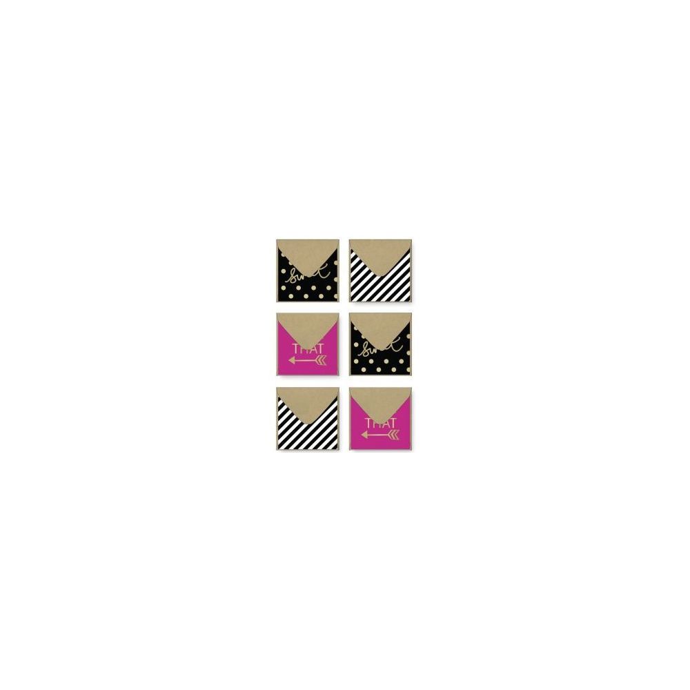 marque generique - Mini enveloppes 5 x 5 cm - Sweet - Accessoires Bureau