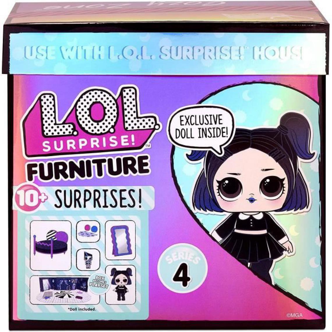 Lol Surprise - L.O.L. SURPRISE Furniture With Doll Cozy Zone + Dusk - Poupées