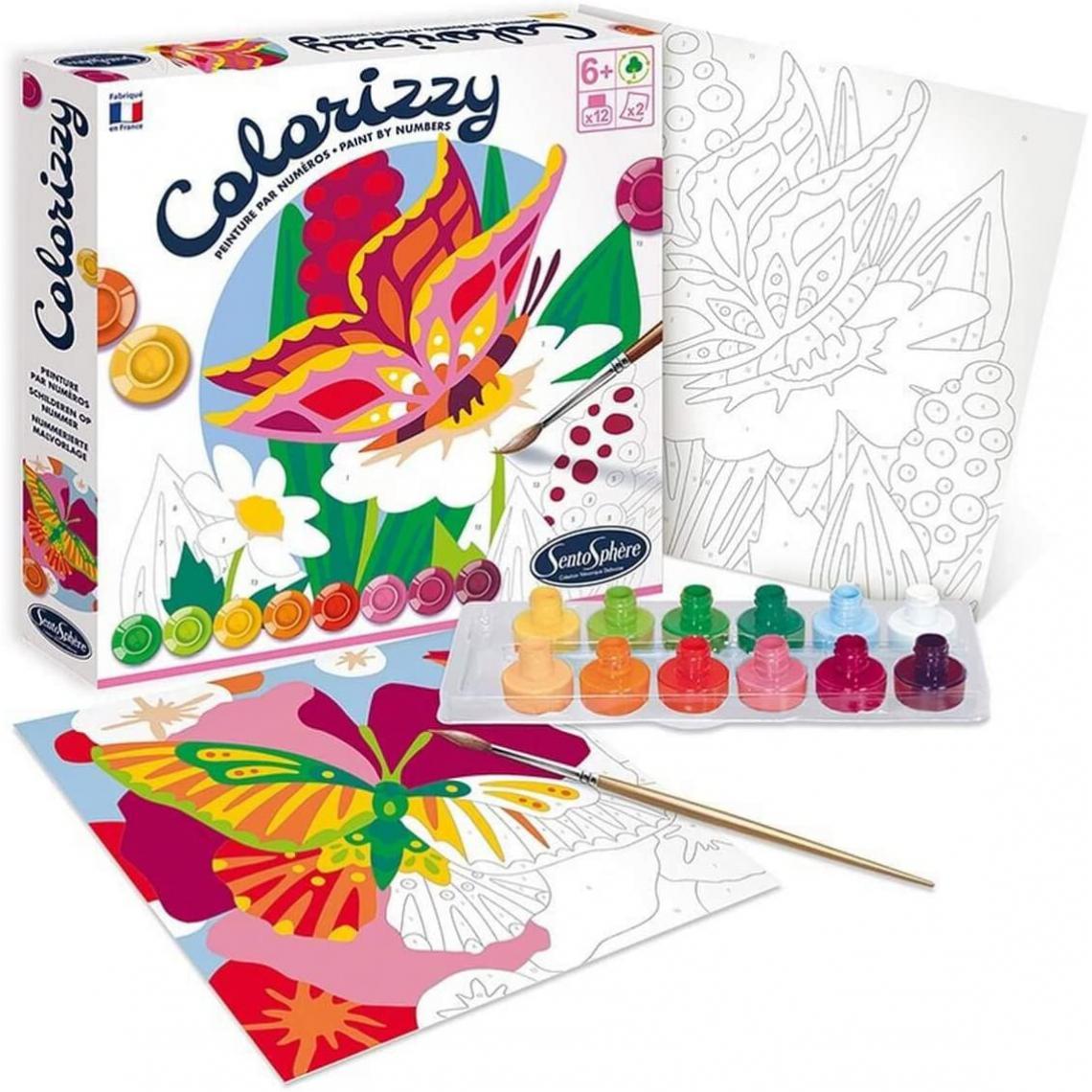 SentoSphere - Colorizzy papillons - Dessin et peinture