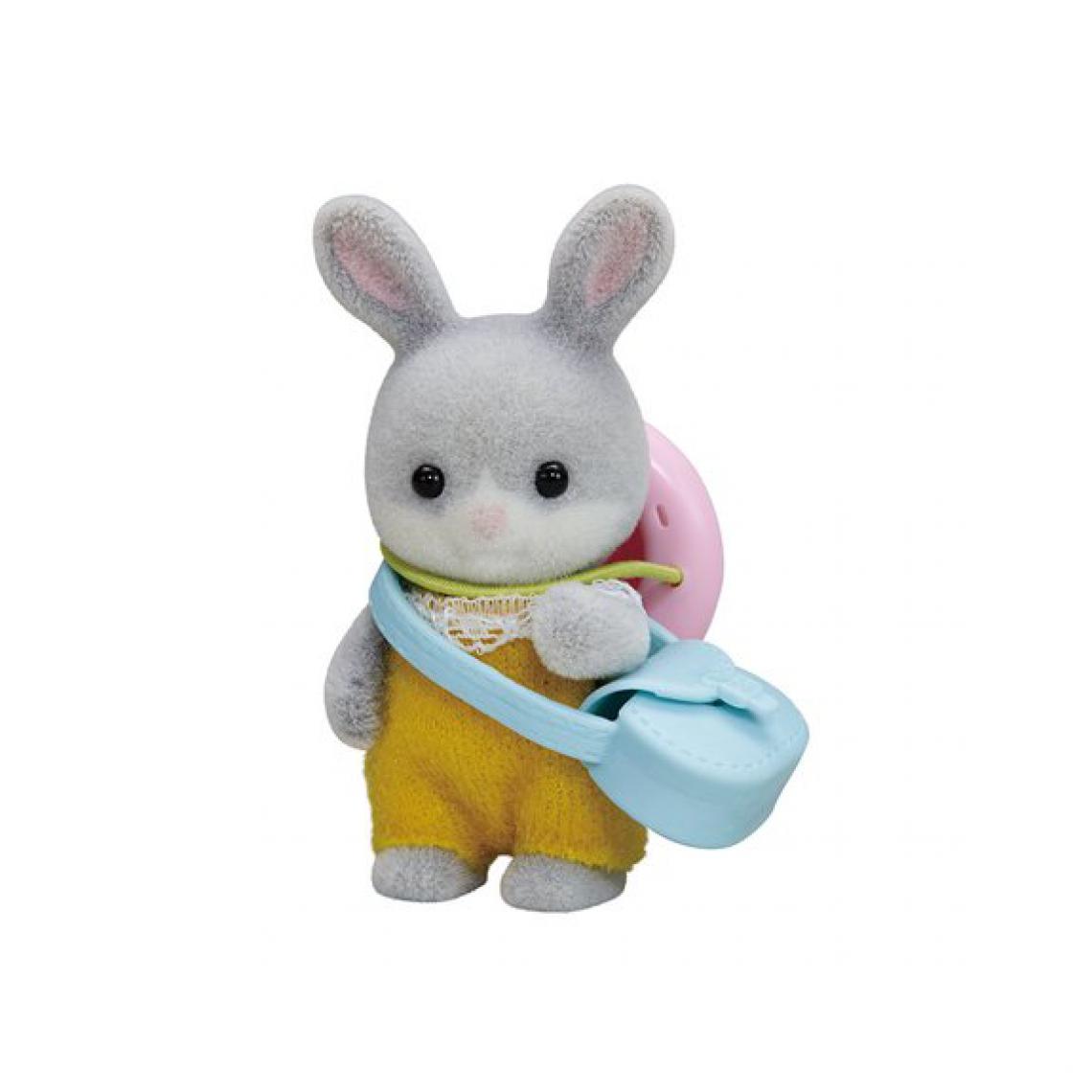 Ludendo - Le bébé lapin gris - Sylvanian Families - Mini-poupées