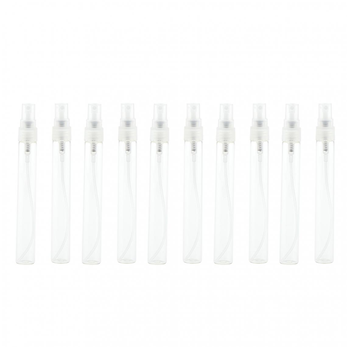 marque generique - 10pcs vaporisateur de parfum vide bouteilles rechargeable pulvérisateur de brume de voyage 5ml - Maquillage et coiffure