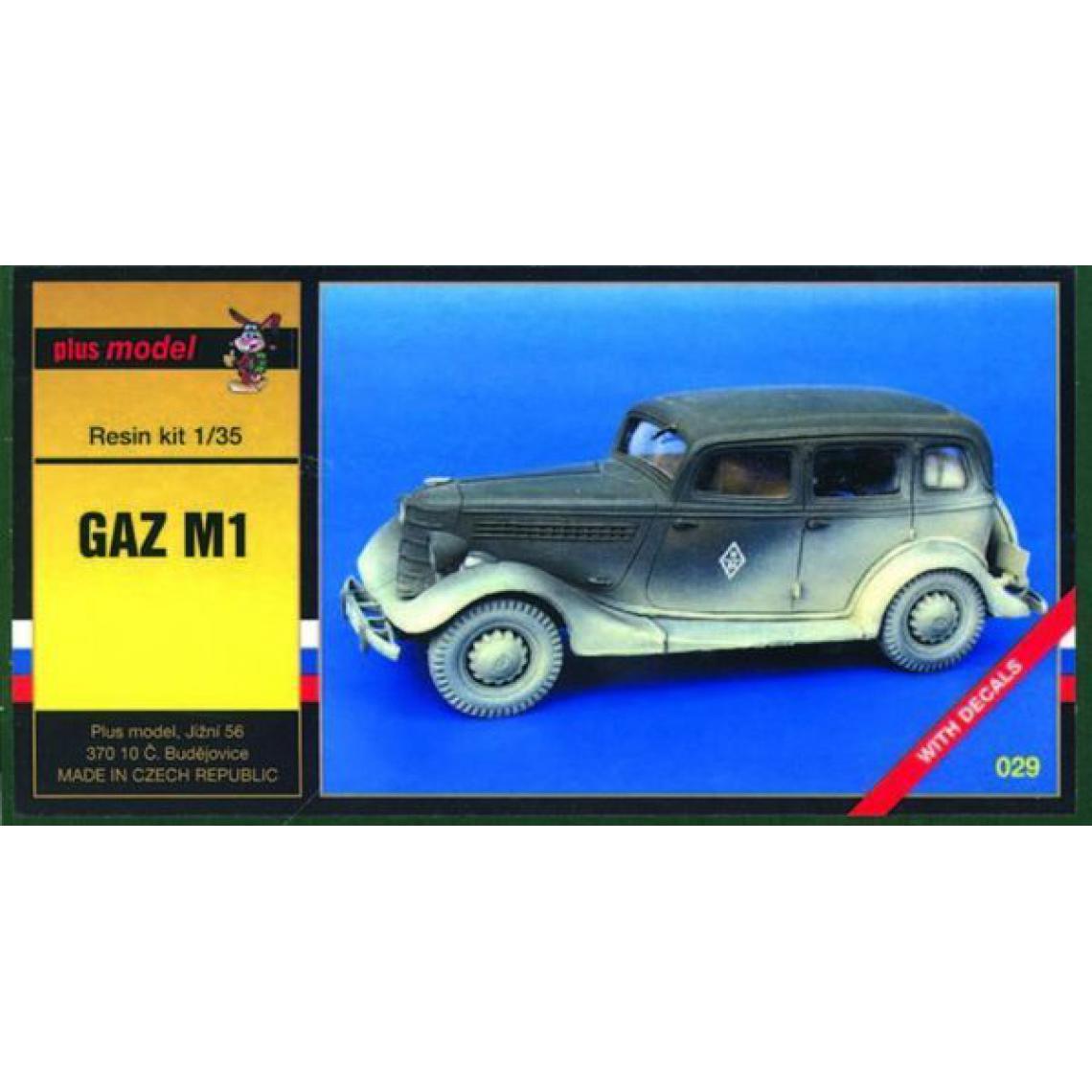 Plus Model - GAZ M-1 Stabswagen - 1:35e - Plus model - Accessoires et pièces
