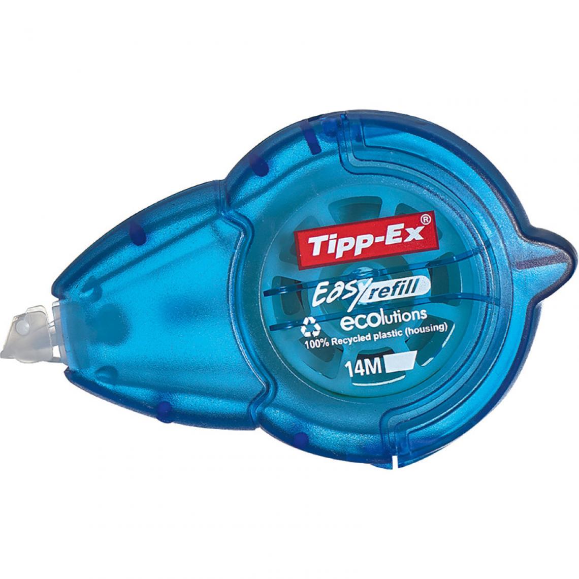 Tippex - Tipp-Ex Roller correcteur 'ecolutions Easy Refill', 5 mm x () - Accessoires Bureau