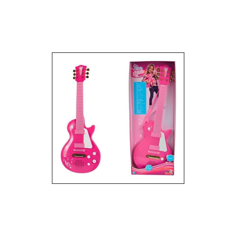 Simba Toys - Simba Toys 106830693 Guitare rock pour filles - Instruments de musique