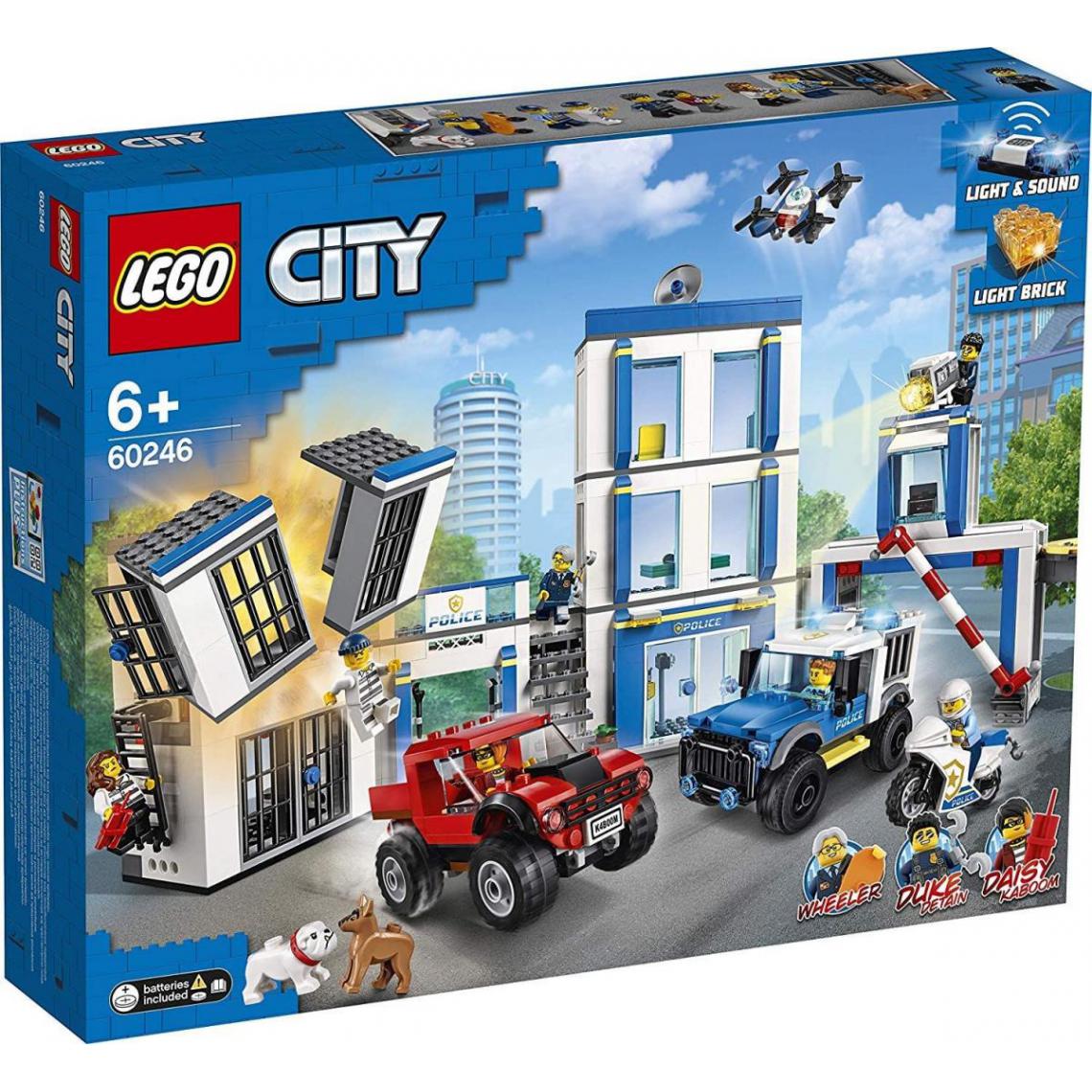 Lego - LEGO City 60246 Le commissariat de police - Briques Lego