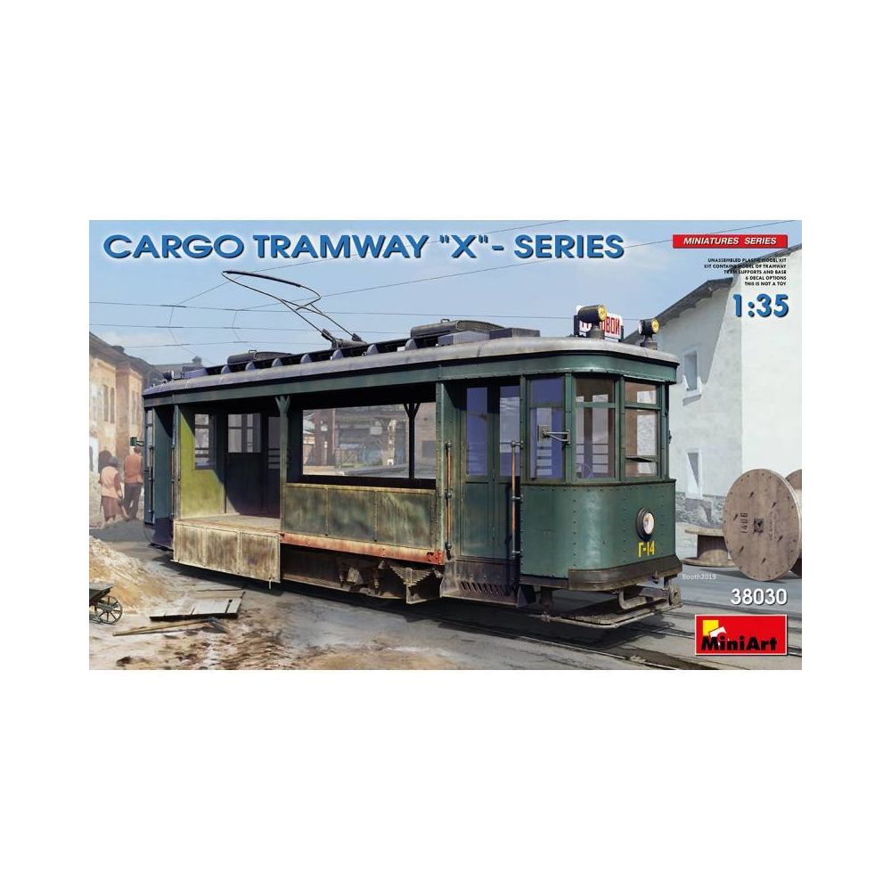 Mini Art - Maquette Train Cargo Tramway ""x""-series - Train électrique
