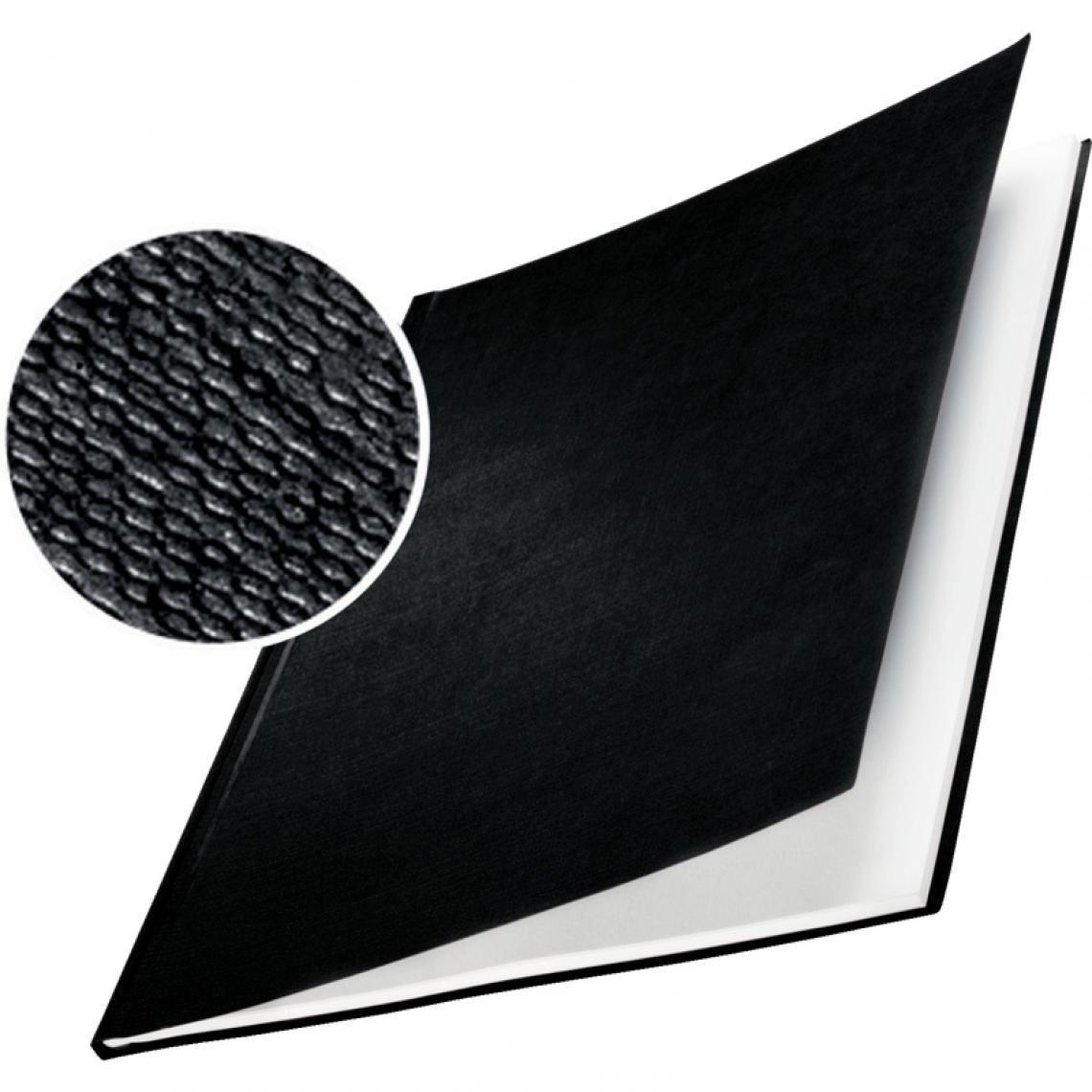 Leitz - LEITZ Chemise pour reliure impressBind, A4, 7 mm, noir () - Accessoires Bureau