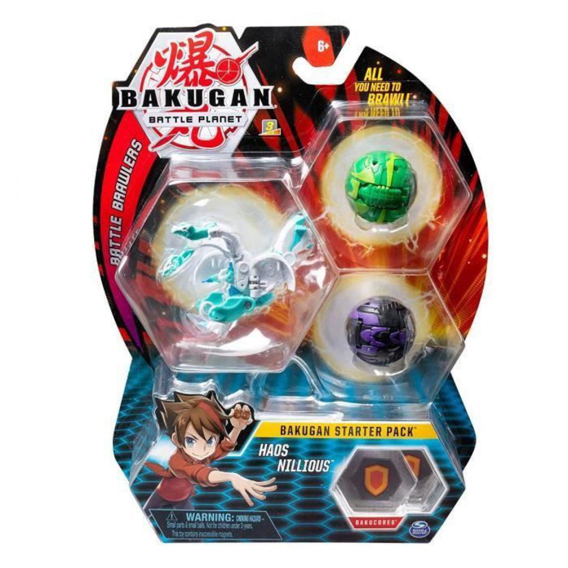 Bakugan - BAKUGAN Starter Pack - Modele 9 - Jeux de stratégie