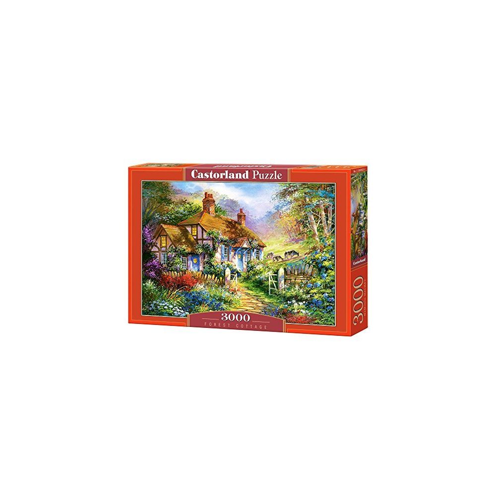 Castorland - Castorland Forest Cottage Puzzle (3000 Piece) - Accessoires Puzzles