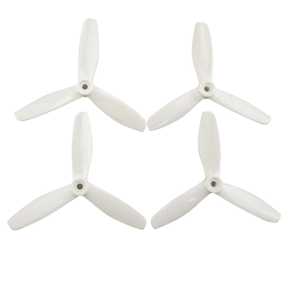 marque generique - 4pieces plastique hélices de lames pour quadricoptère BJ B6 B6W B6FD B8 blanc - Accessoires et pièces