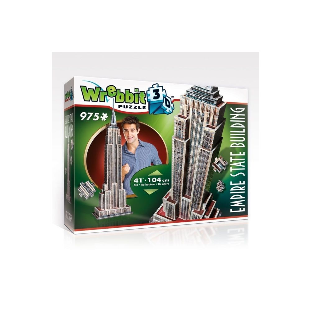 Wrebbit - Wrebbit The Classics Collection - Puzzle 3D Empire State Building - Puzzles 3D