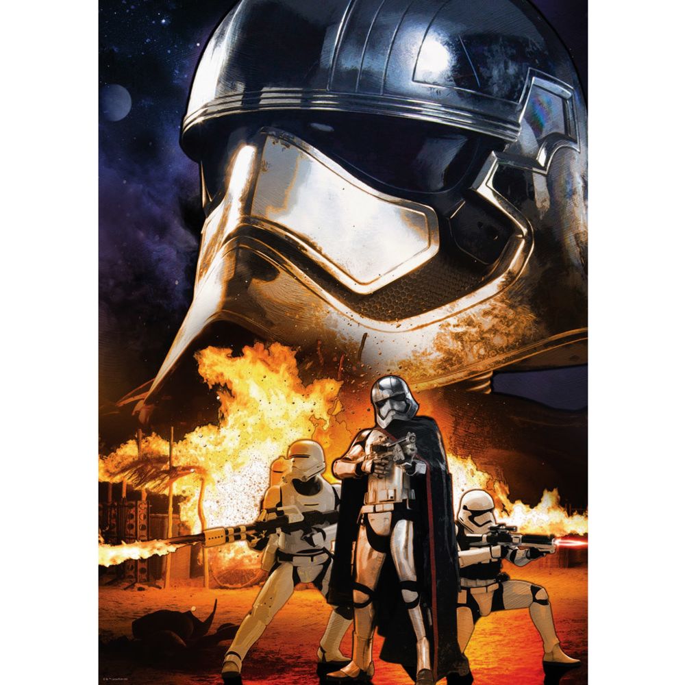 Ravensburger - Puzzle 1000 pièces : Star Wars Le réveil de la Force : Militaire de l'Empire Galactique - Animaux