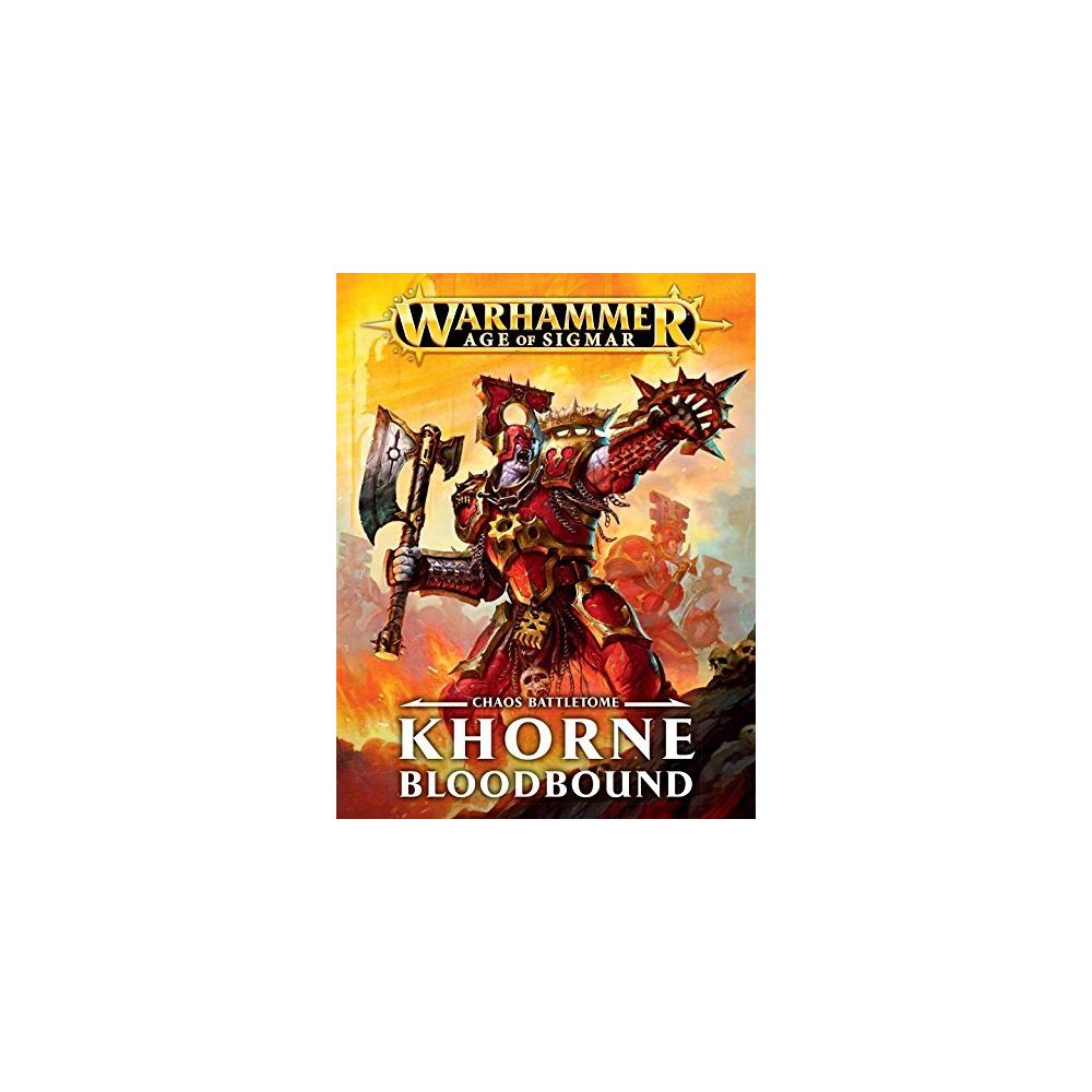 Agd - Chaos Battletome - Khorne Bloodbound - Jeux de cartes