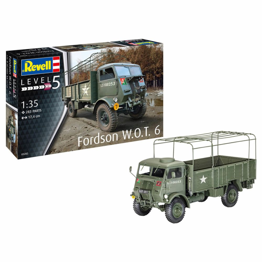 Revell - Maquette véhicule militaire : Fordson W.O.T. 6 - Chars