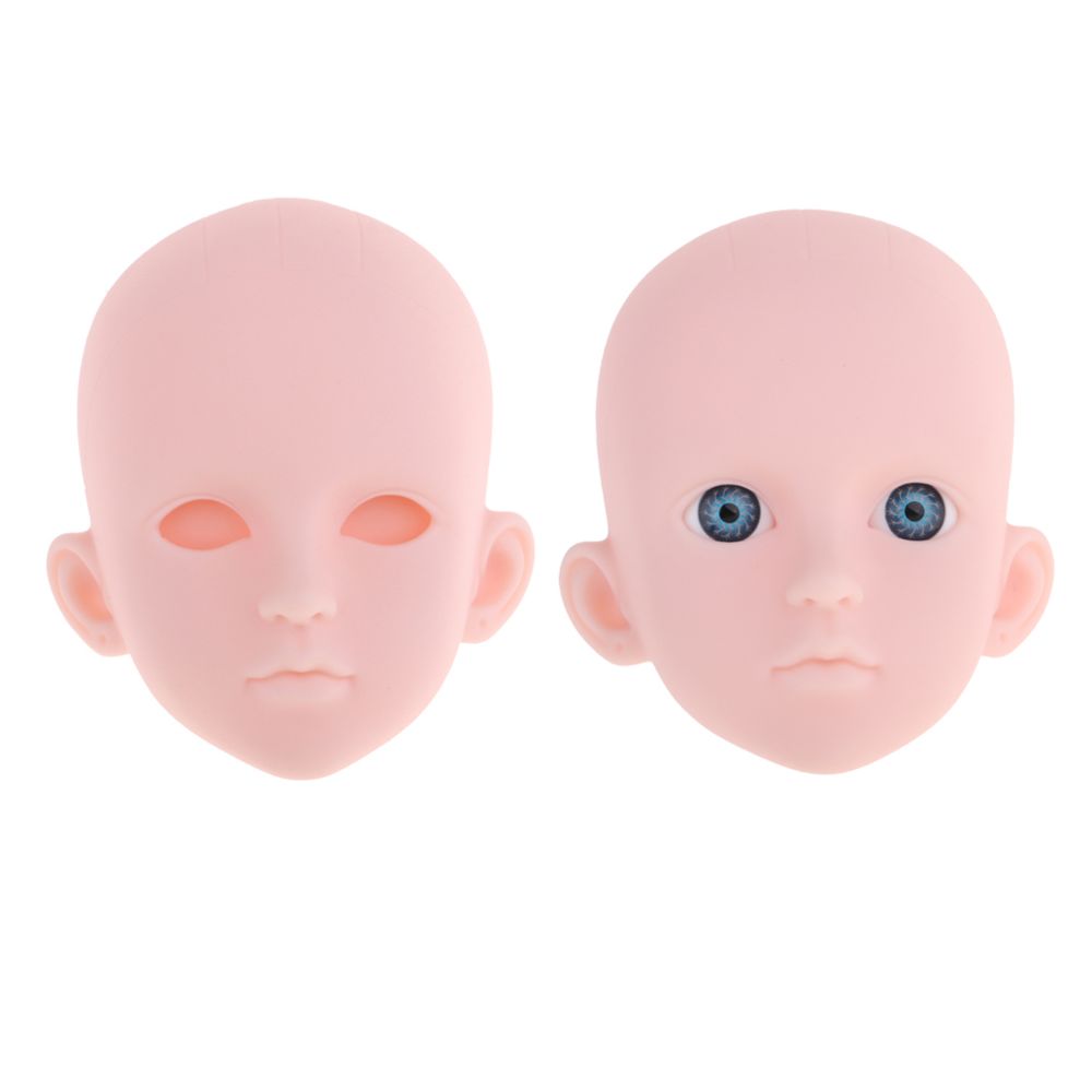 marque generique - tête de poupée jouet enfant 3 4 5 ans figurine - Poupons