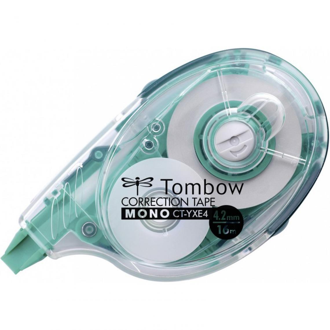 Tombow - TOMBOW Rouleau correcteur 'MONO CT-YXE4', 4,2 mm x 16 m () - Accessoires Bureau