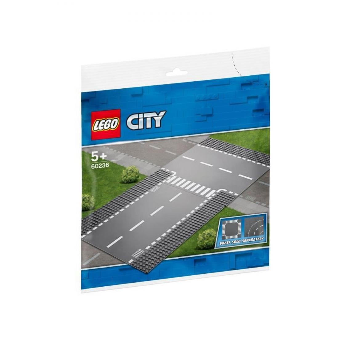 Lego - 60236 Droite et intersection, LEGO City - Briques Lego