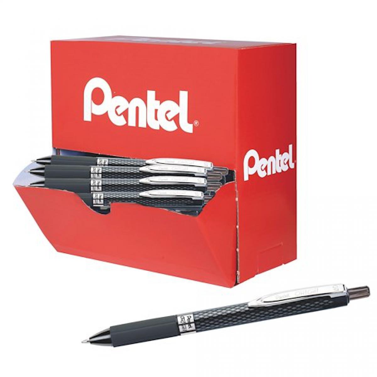 Pentel - Pack 36+12 stylos Pentel OH! Gel noir - Accessoires Bureau