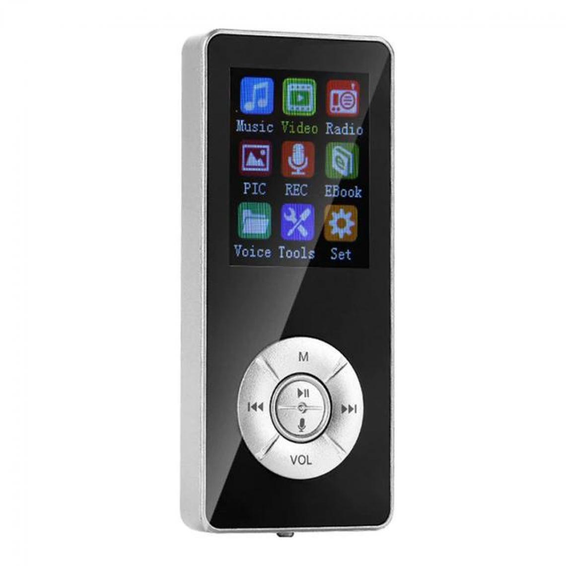 Universal - Bluetooth lecteur mp3 portable walkman hi-fi enregistreur FM sport musique haut-parleur 1.8 - Radio, lecteur CD/MP3 enfant