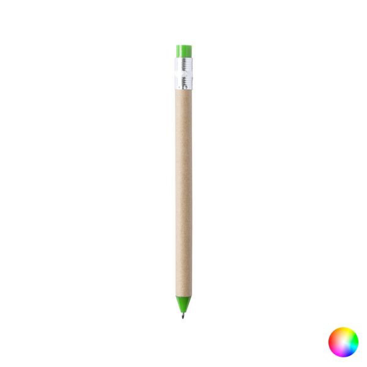 Totalcadeau - Crayon écologique en carton recyclé à mécanisme bouton Couleur - Noir pas cher - Accessoires Bureau