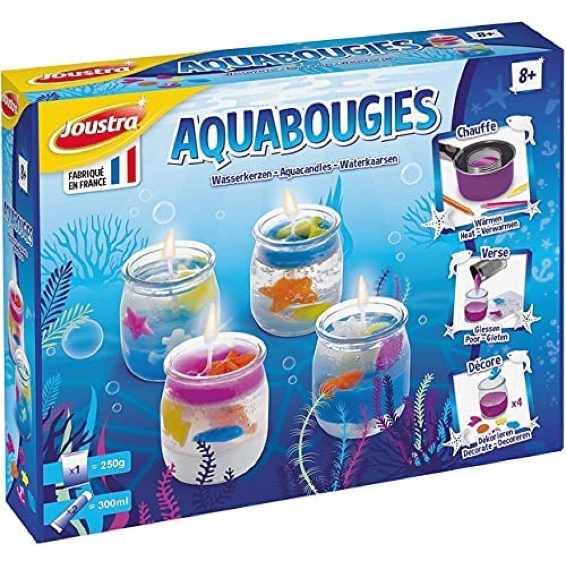 Joustra - Kit De Création De Bougies - Joustra - Aqua - Jeux éducatifs