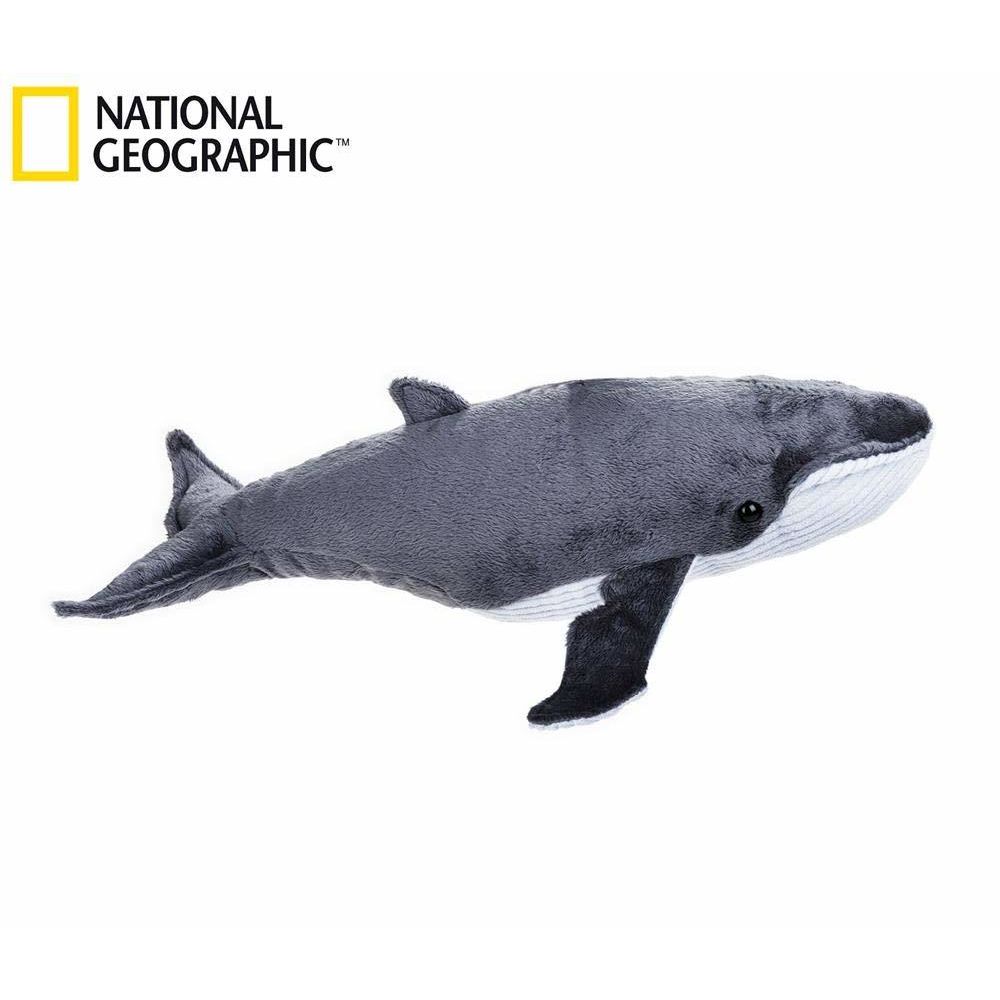 National Geographic - National Geographic par Lelly 40 cm Ocean Whale Jouet en Peluche (Naturel) - Animaux