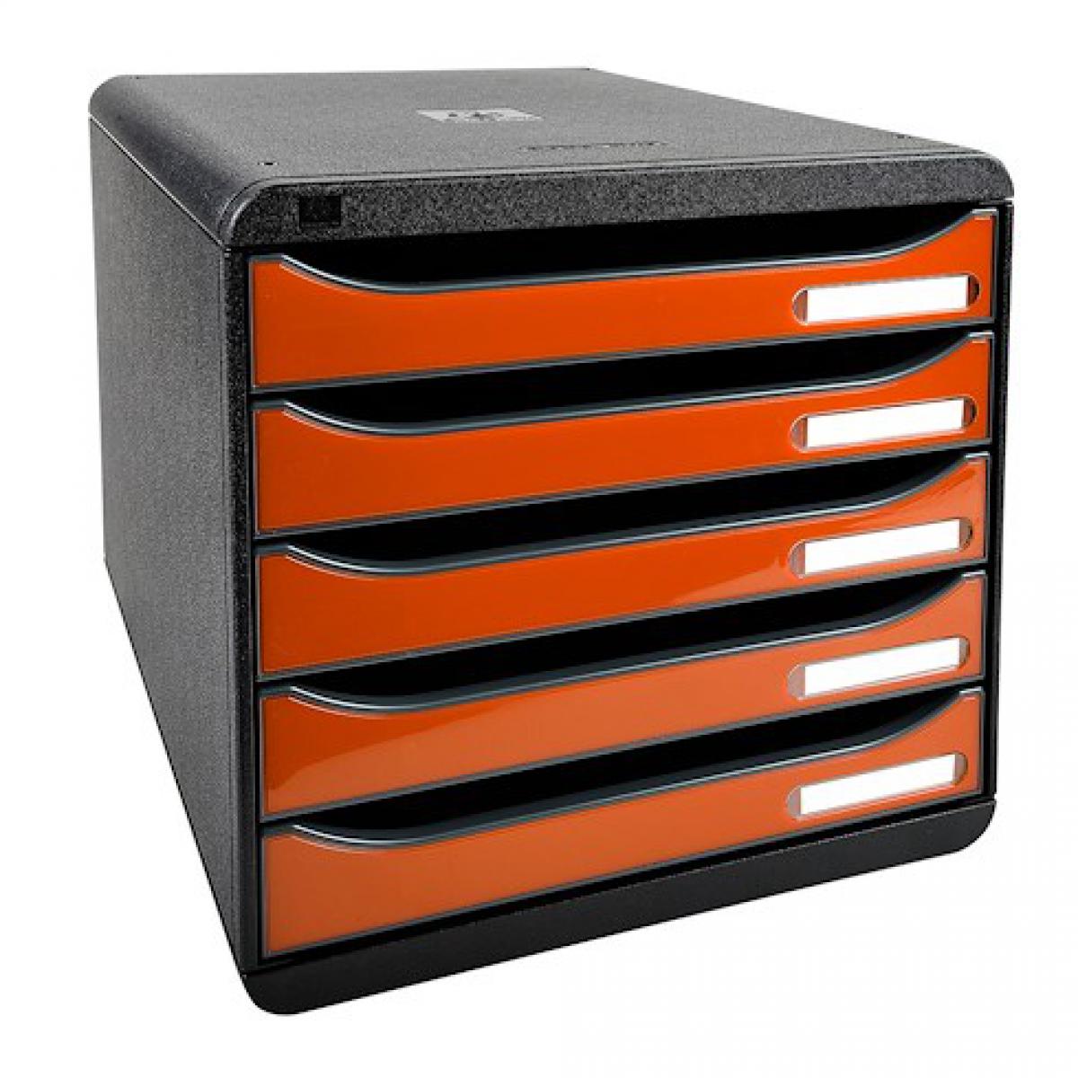 Exacompta - Module de classement BIG-BOX PLUS, 5 tiroirs - Accessoires Bureau