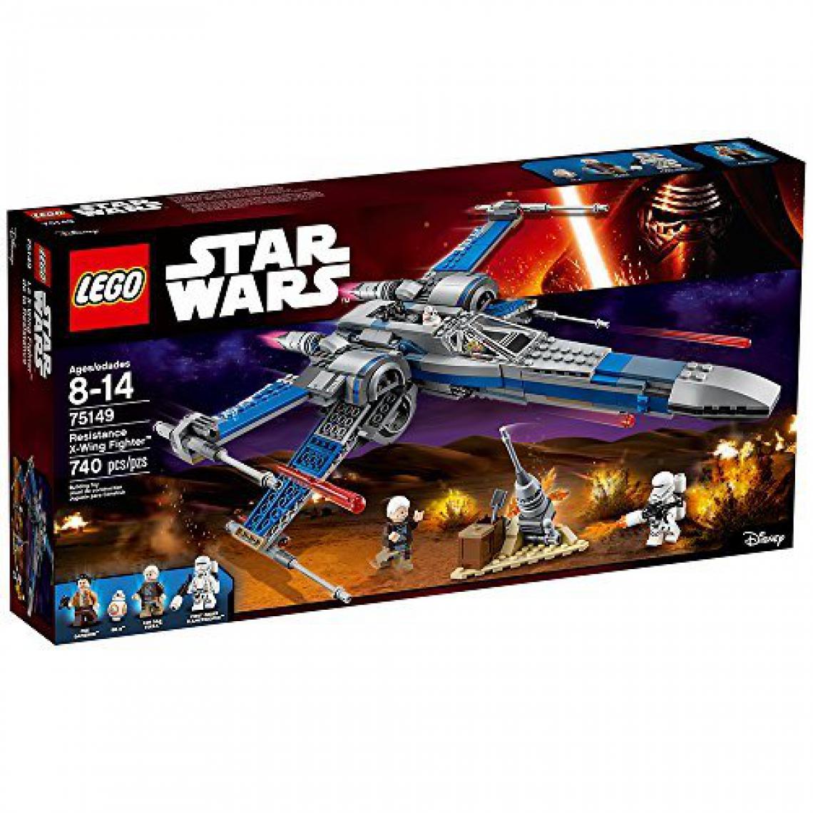 Lego - LEgO Star Wars Resistance X-Wing Fighter 75149 Jouet Star Wars - Briques et blocs