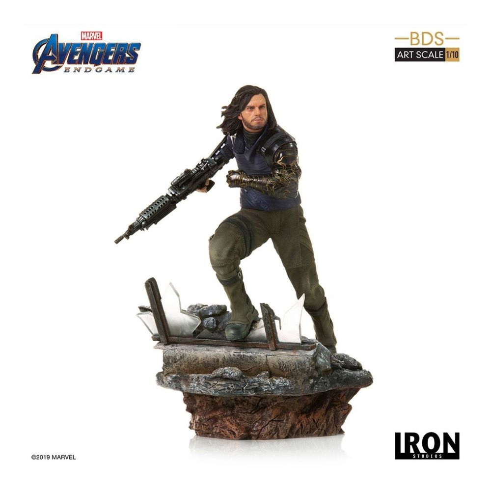 Iron Studio - Avengers : Endgame - Statuette BDS Art Scale 1/10 Winter Soldier 21 cm - Films et séries
