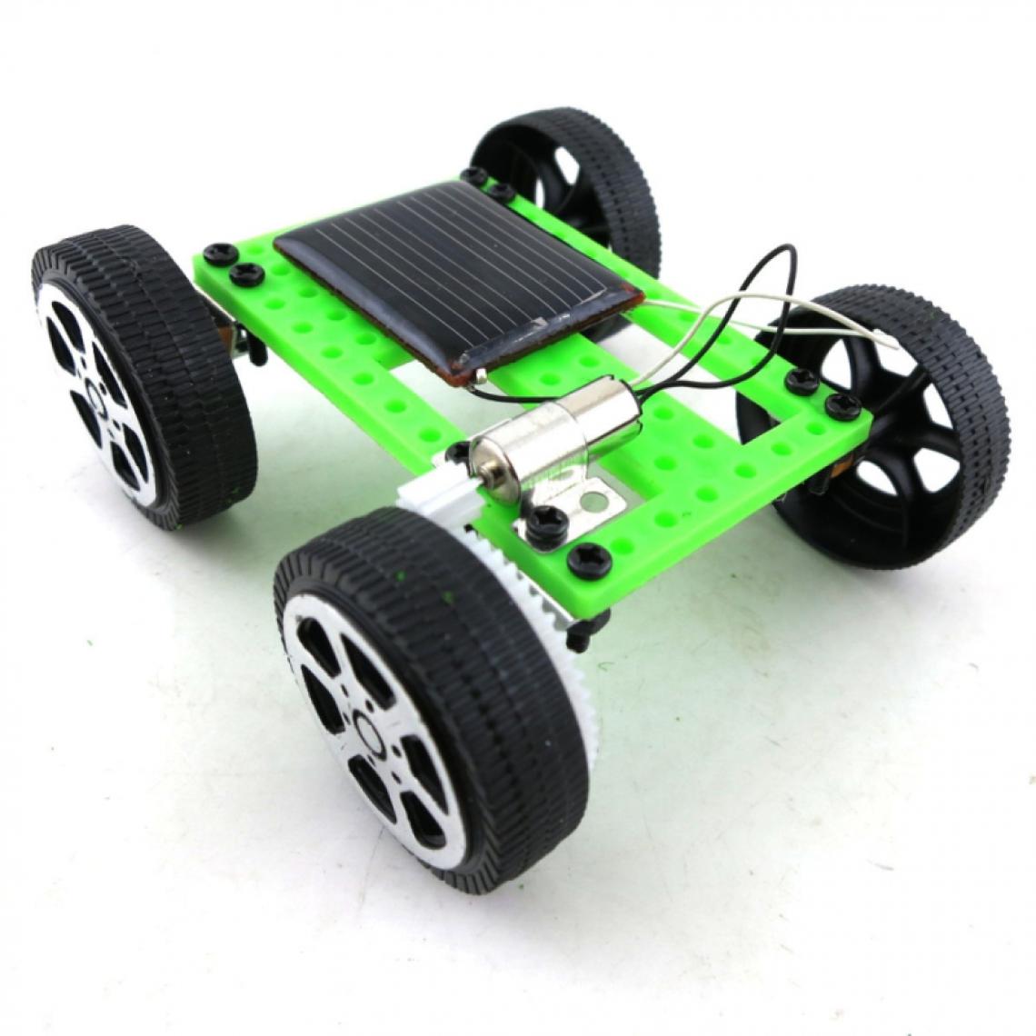 Wewoo - Creative Kids Early Education bricolage énergie solaire expérience de la voiture jouet assemblétaille 3.2x7.5x8cm - Jeux éducatifs