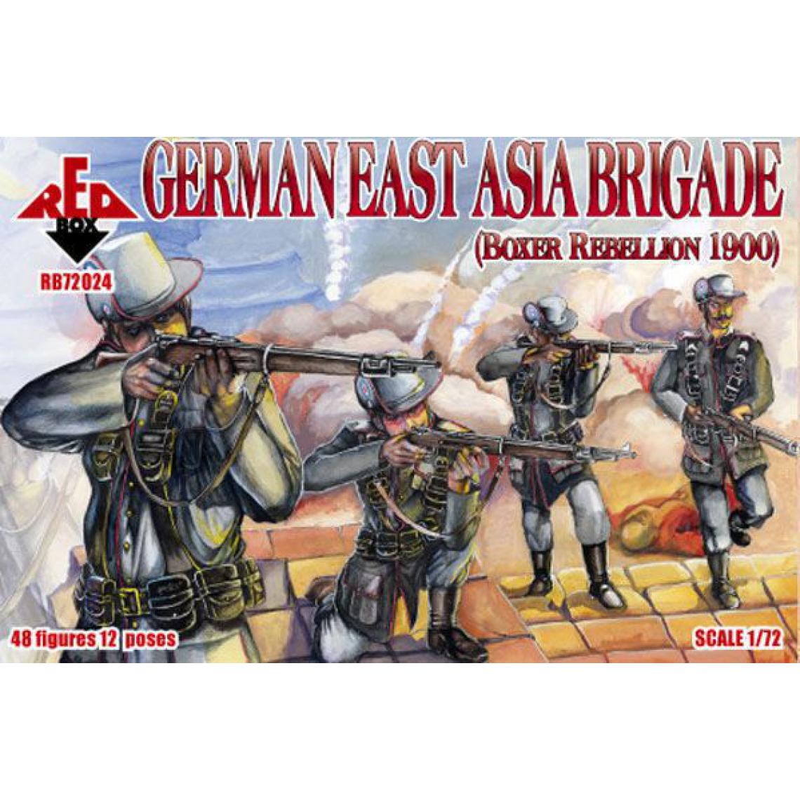 Red Box - German East Asia brigade, Rebellion 1900 - 1:72e - Red Box - Voitures RC