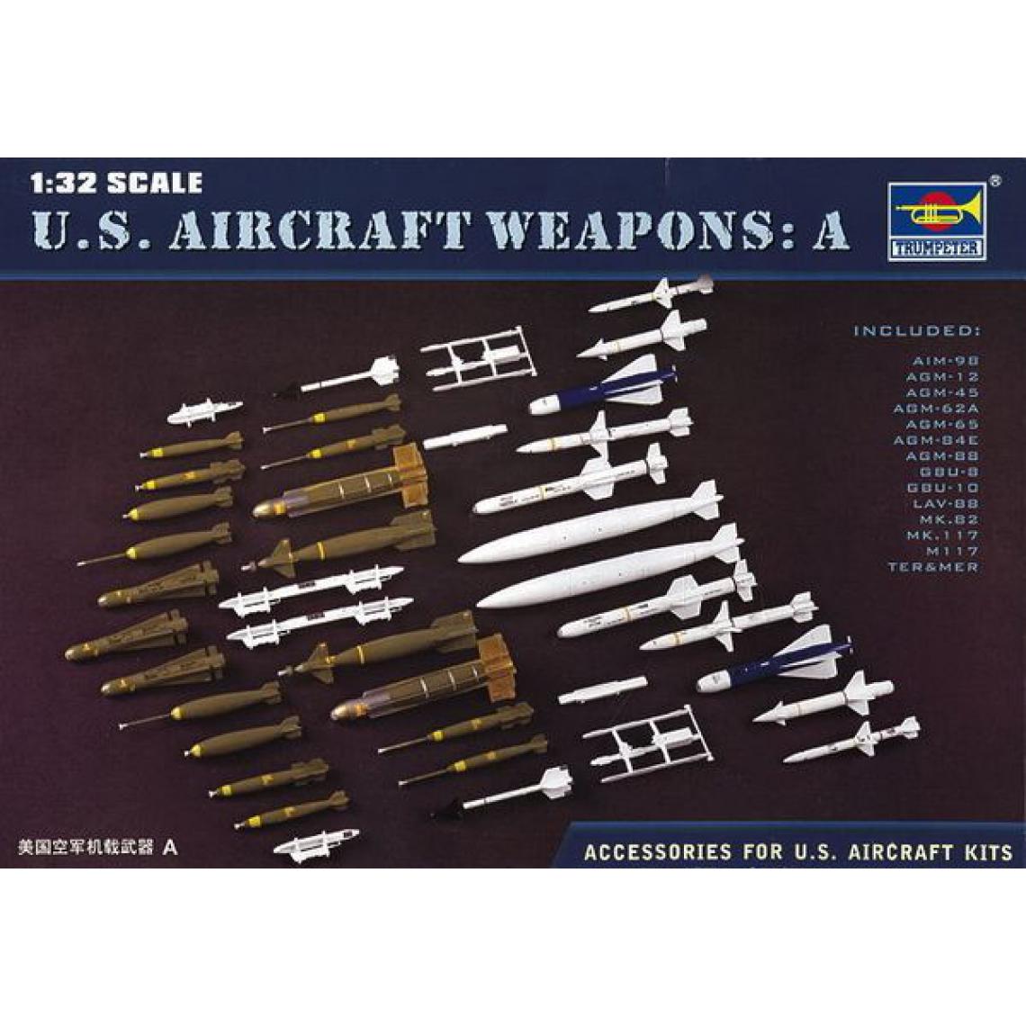 Trumpeter - US Aircraft Weapons I - 1:32e - Trumpeter - Accessoires et pièces