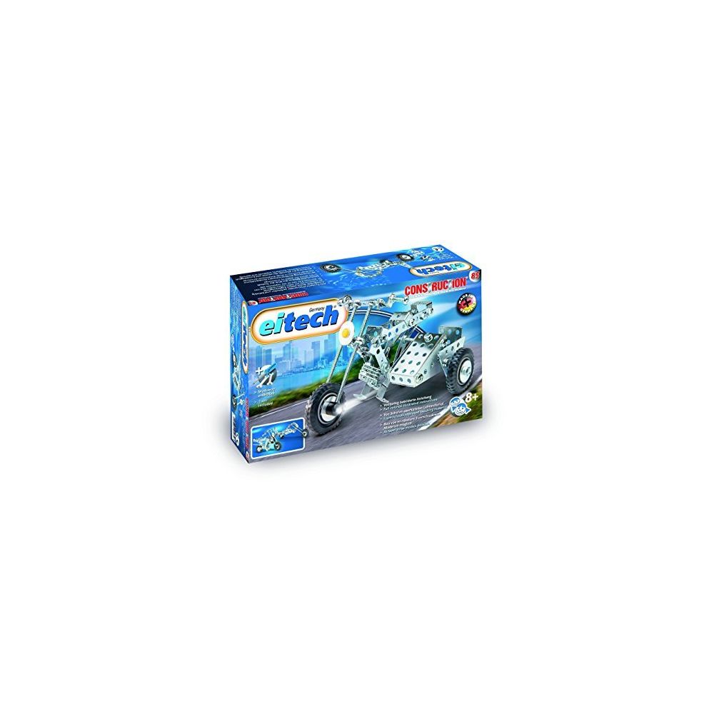 Eitech - Eitech Basic Series Motor Bike Construction Set & Educational Toy - Intro to Engineering & STEM Learning - Jeux d'éveil
