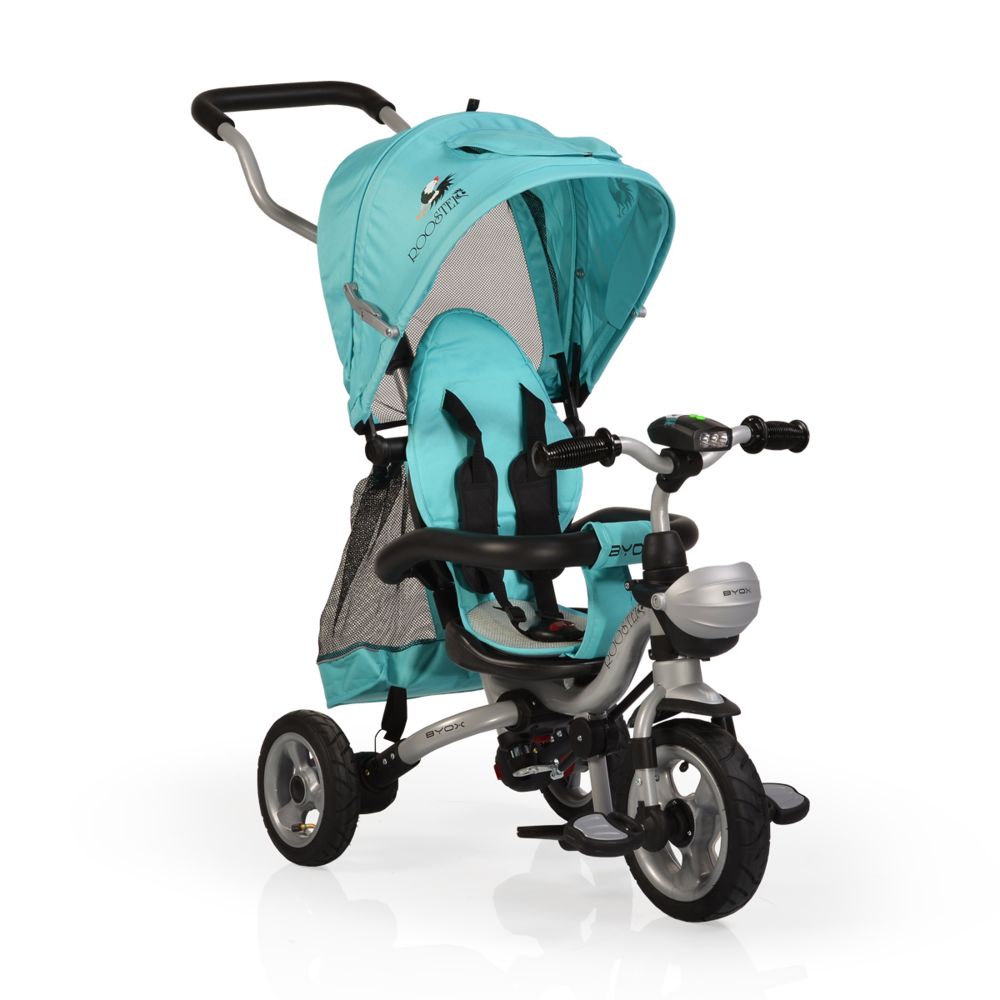 Cangaroo - Tricycle évolutif pour bébé / enfant Rooster Bleu - Tricycle