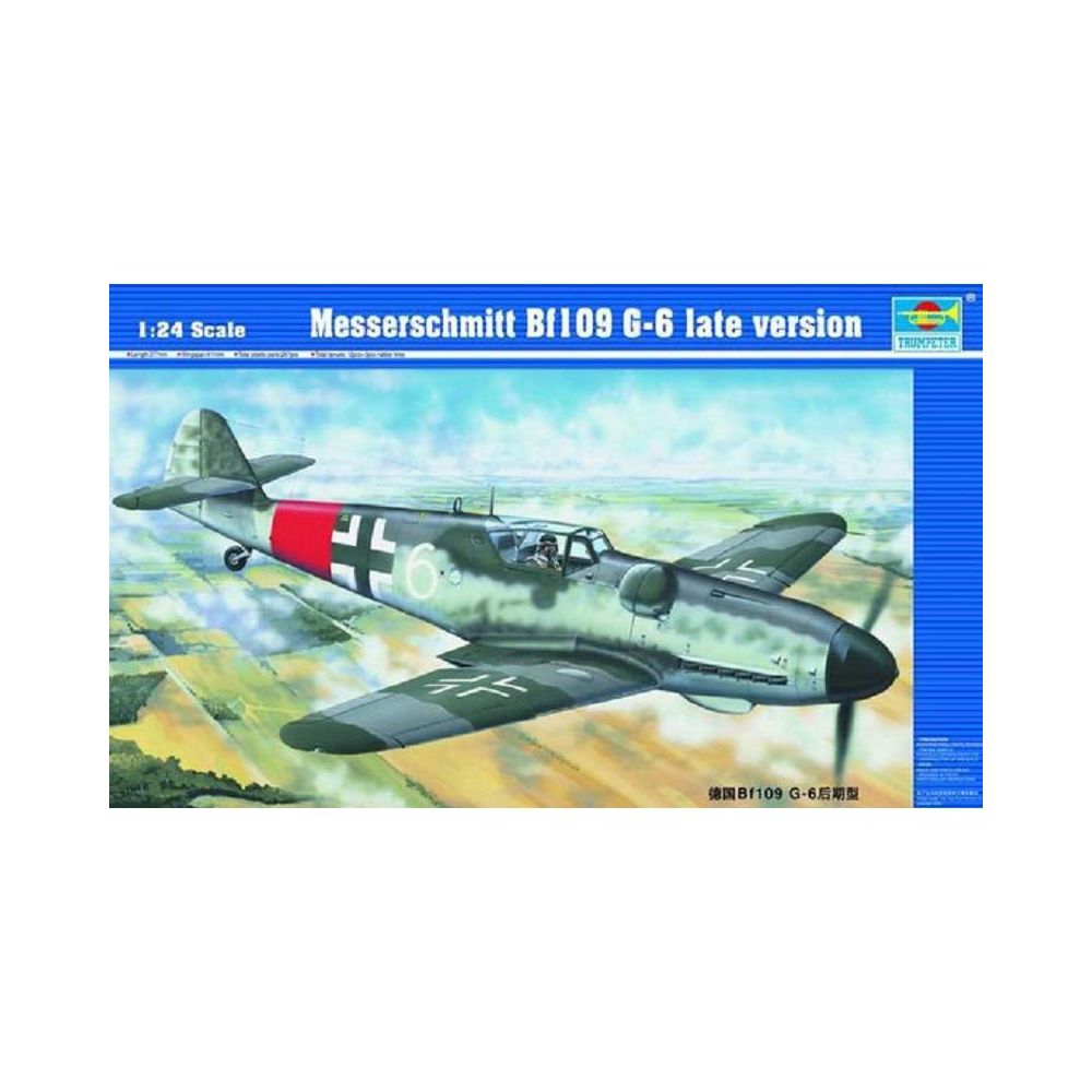 Trumpeter - Maquette Avion Messerschmitt Bf109 G-6 Late Version - Avions
