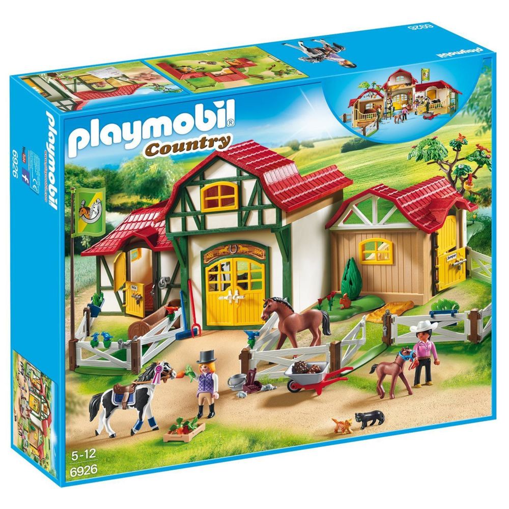 Playmobil - 6926 Club d'équitation, Playmobil Country - Playmobil