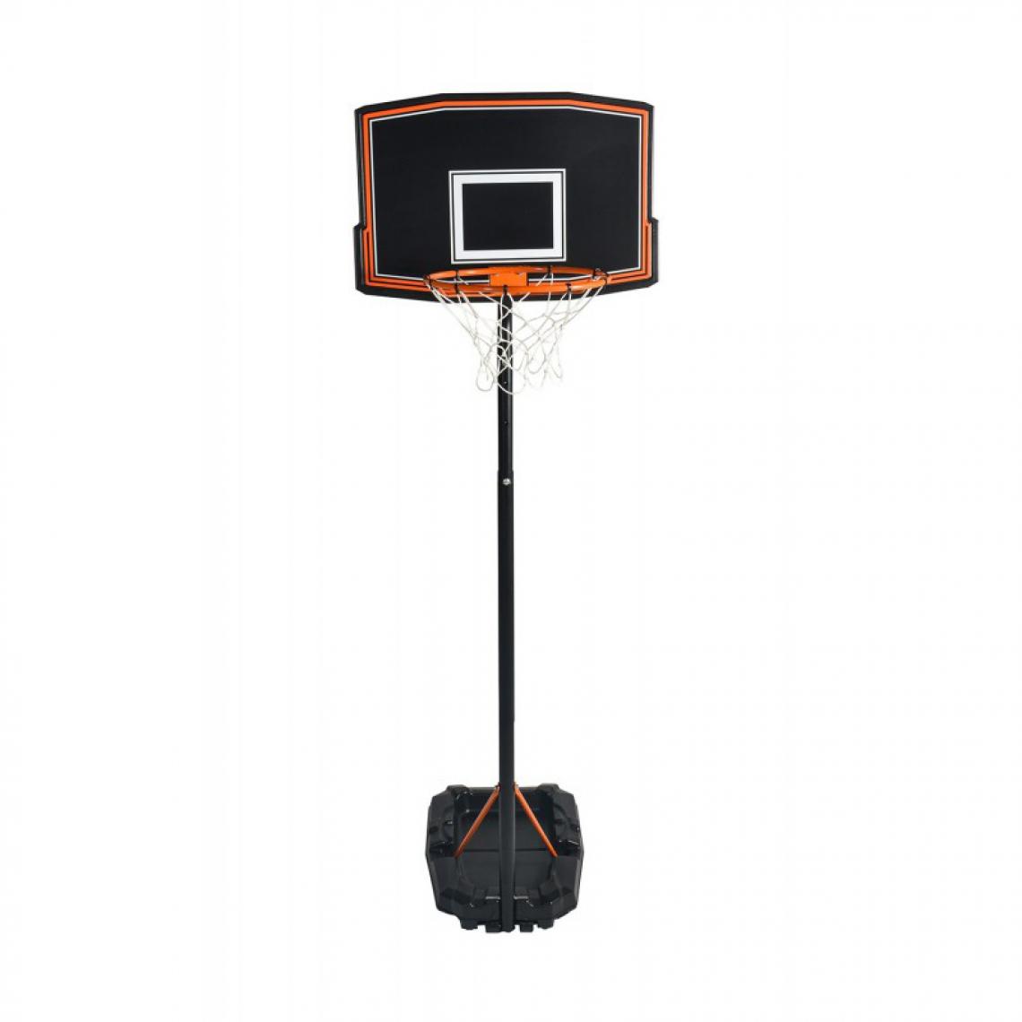 Swager - Panier de Basketball sur Pied, Mobile et Hauteur Réglable de 1m65 à 2m20 - Jeux de balles
