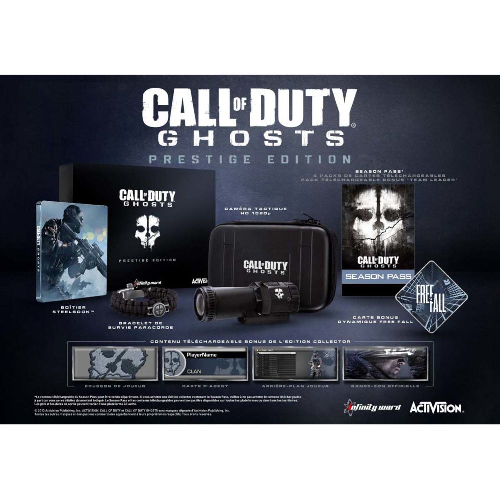 Activision - Activision - Call of Duty Ghosts édition Prestige pour PS3 - Mangas