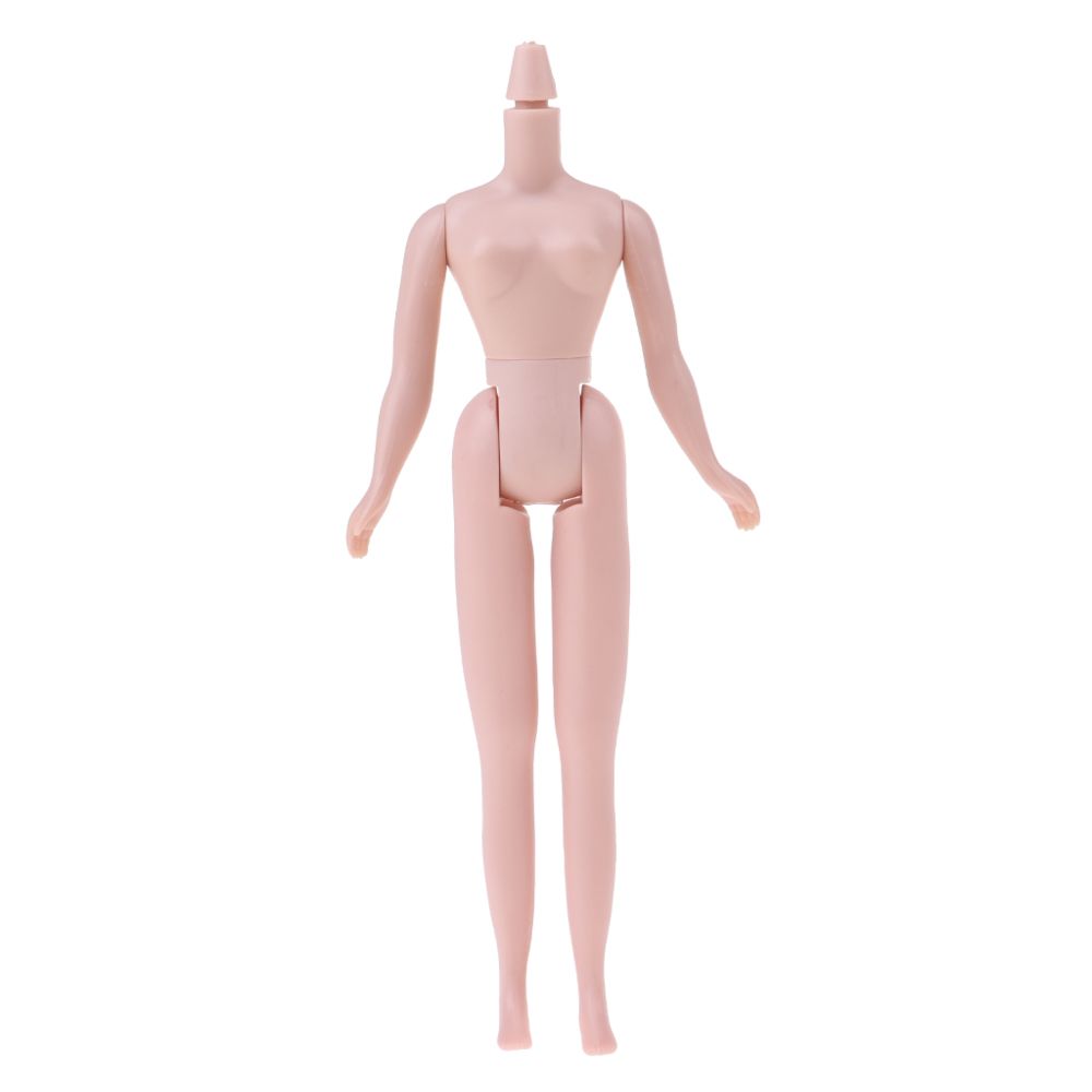 marque generique - 7 articulations nude parties du corps pour 1/6 neo blythe body doll personnalisé blanc - Poupons
