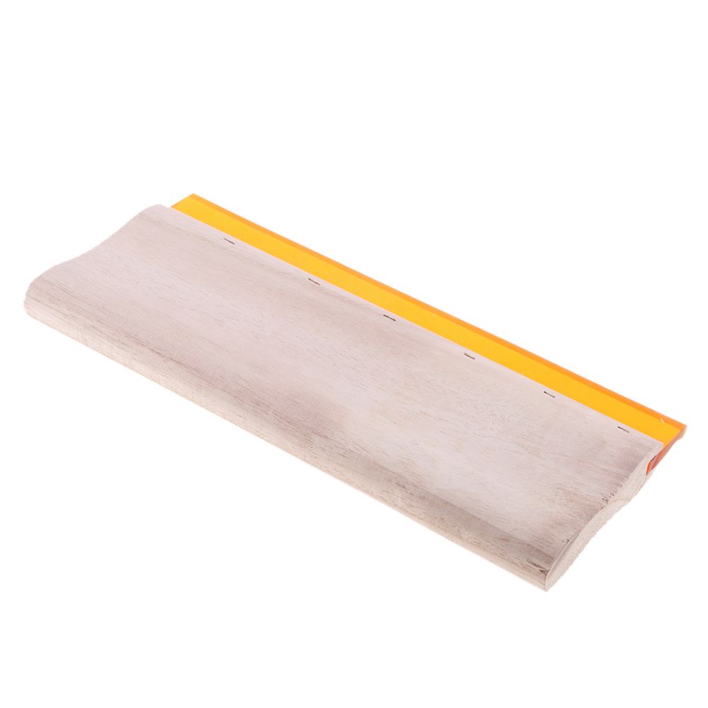 marque generique - raclette sérigraphie lame en caoutchouc manche en bois racleur encreur 25cm 65 ° - Accessoires Bureau