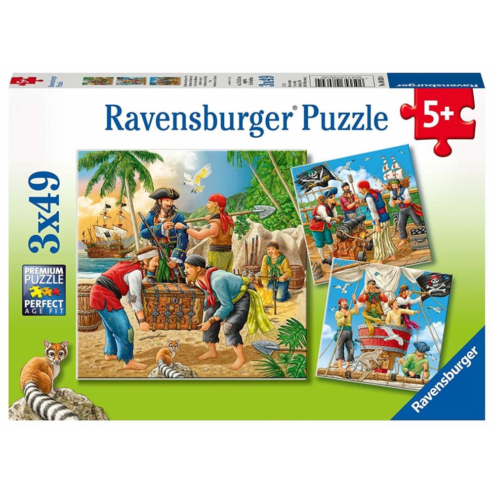 Ravensburger - Ravensburger Puzzle 08030 Aventure en Haute mer - Animaux