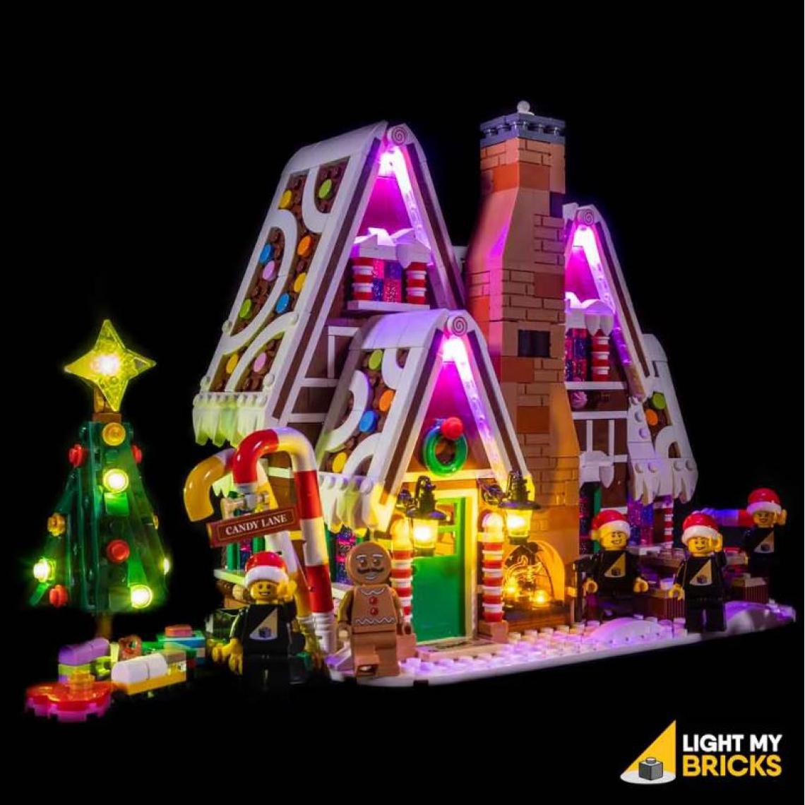 Light My Bricks - Lumières Pour LEGO Maison Pain D'Epice 10267 - Briques Lego