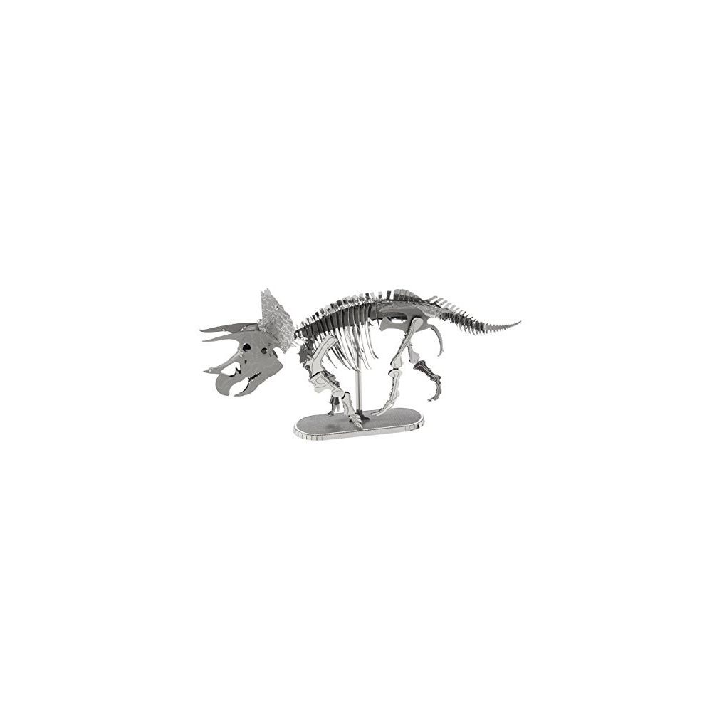 Fascinations - Fascinations Metal Earth Triceratops Dinosaur Skeleton 3D Laser Cut Model - Figurines militaires