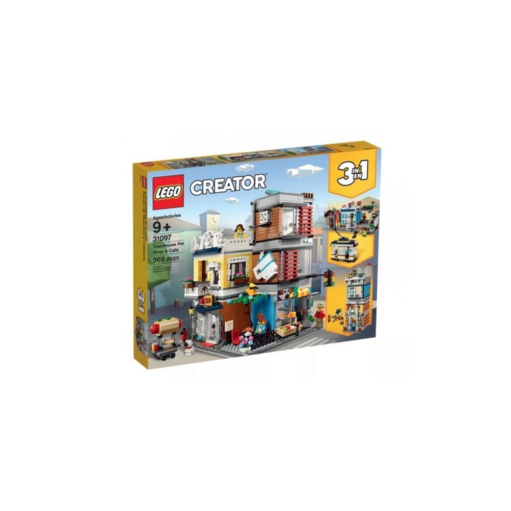 Lego - 31097 L animalerie et le cafe LEGO Creator 3 en 1 - Briques Lego