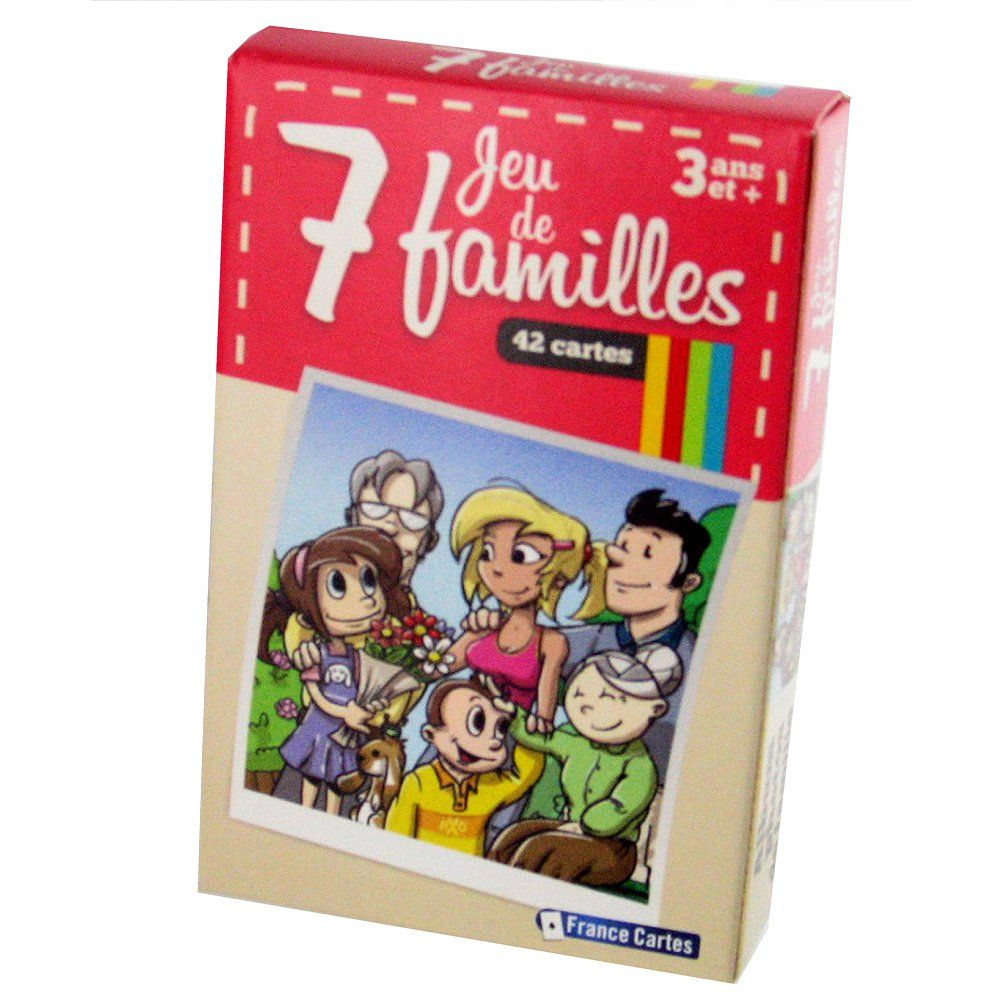 France Cartes - Jeu de 7 familles : Album photos de famille - Jeux de cartes