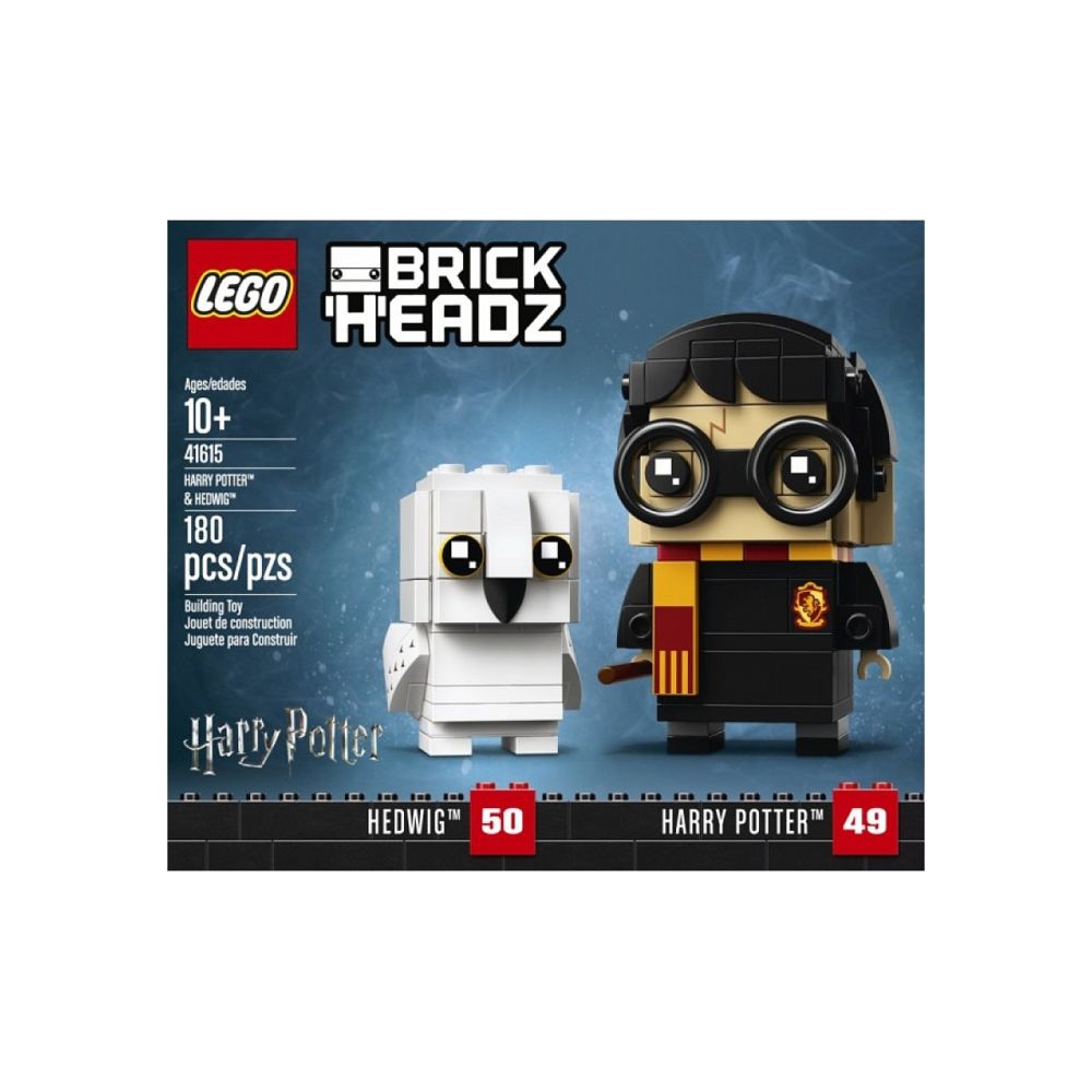 Lego - 41615 - Brickheadz™ Harry Potter™ - Harry Potter™ & Hedwige - Briques Lego