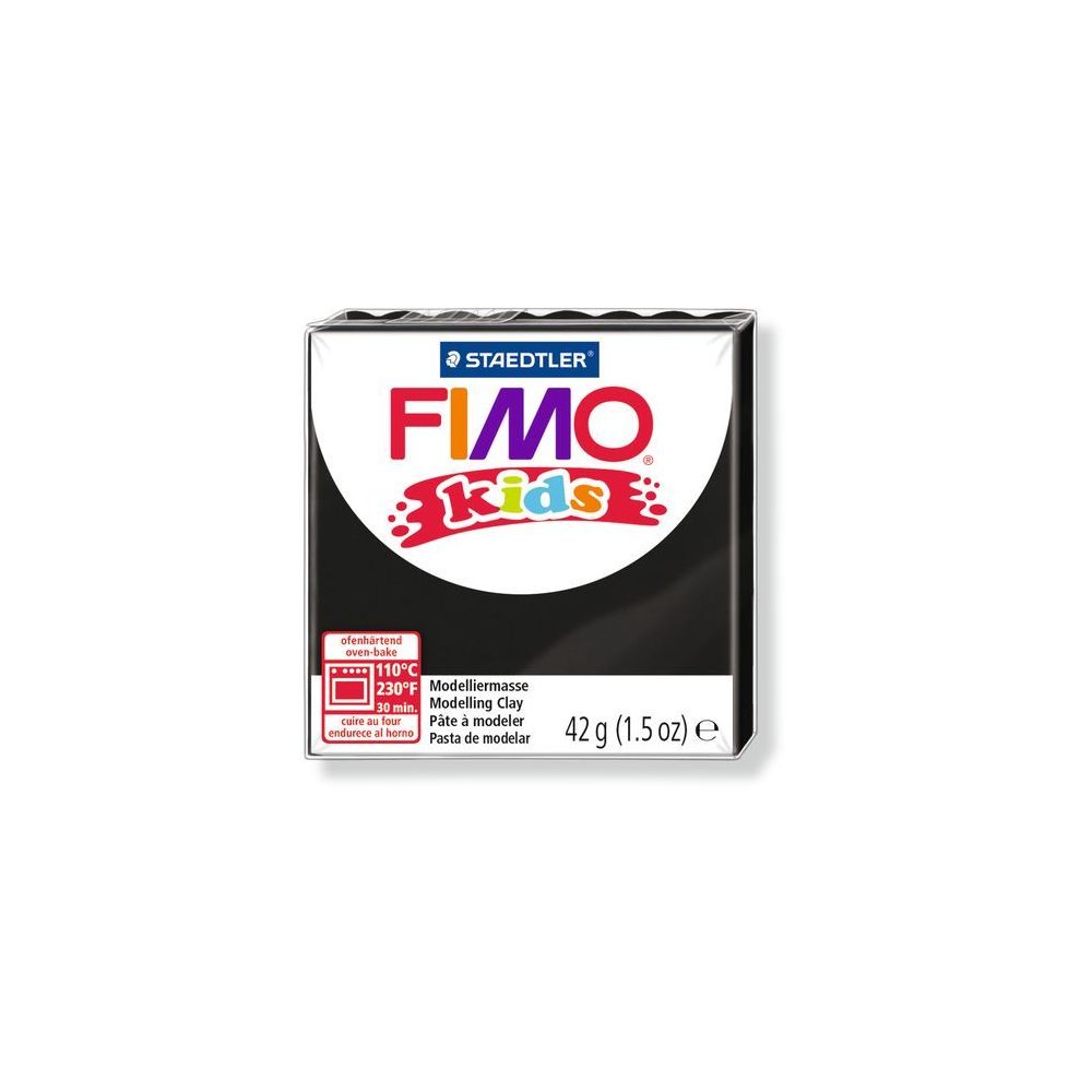 Fimo - Pâte Fimo Kids 42 g Noir 8030.9 - Fimo - Modelage
