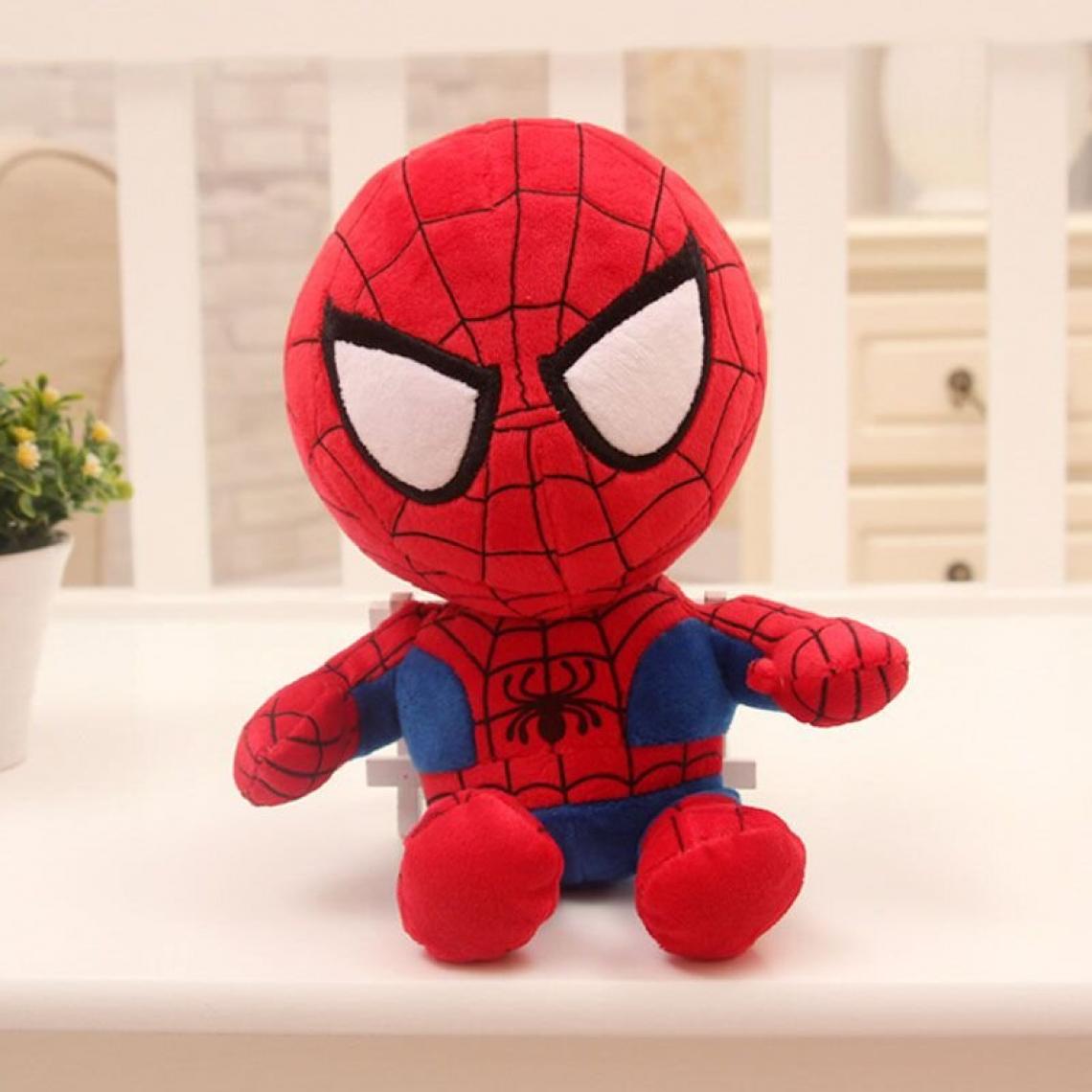 Universal - Spider-Man, le héros des Avengers, une poupée en peluche, un cadeau en peluche.(Rouge) - Doudous