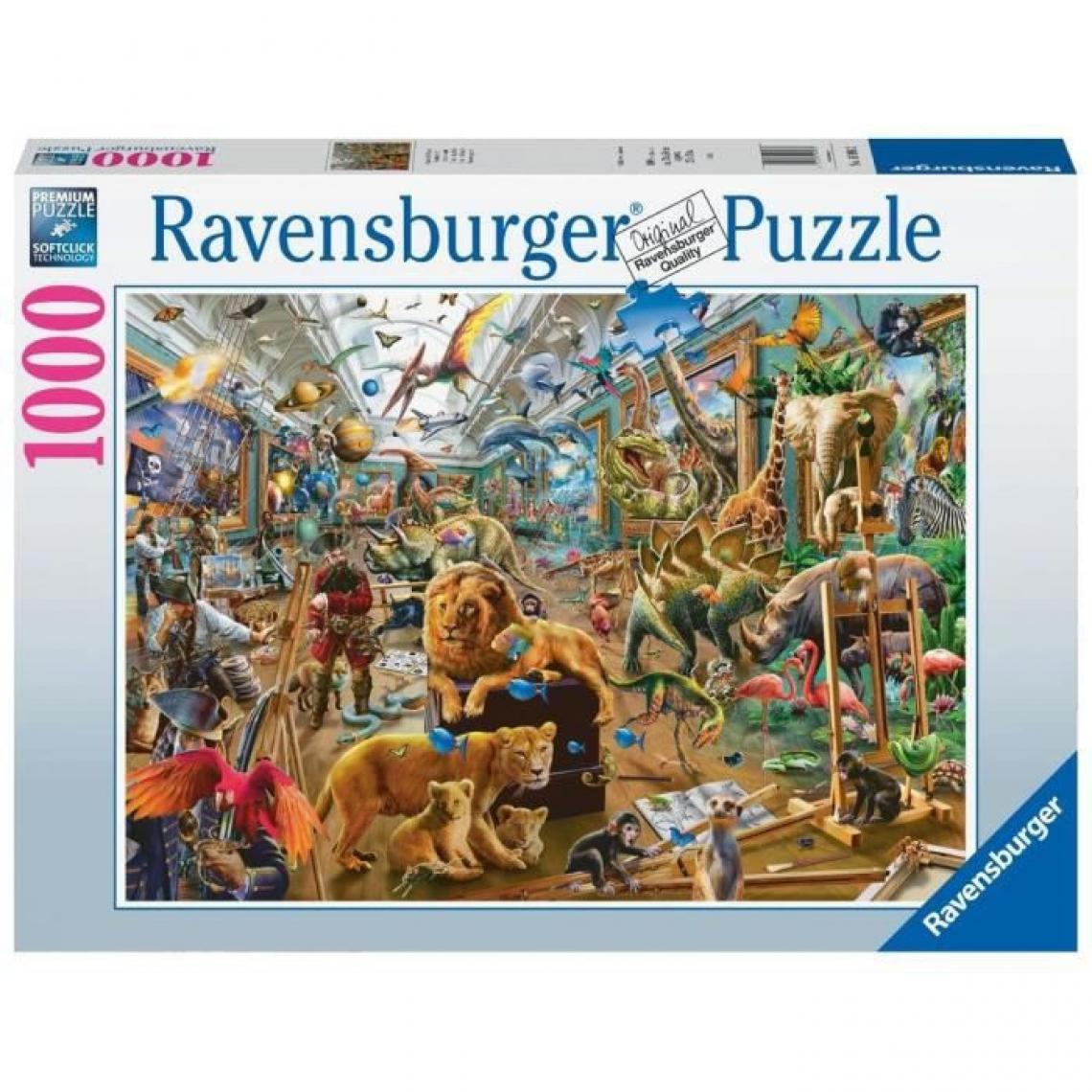 Ravensburger - Ravensburger - Puzzle 1000 pieces - Le musée vivant - Animaux